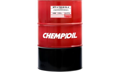 Масло трансмиссионное Chempioil MTF-4 75w80, синтетичекое, API GL-4, для МКПП, мостов и раздаточных коробок, 60л, арт. CH8804-60