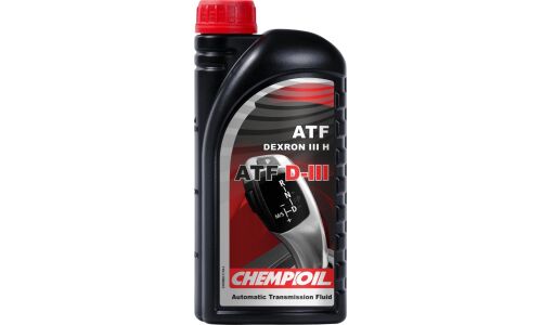 Масло трансмиссионное Chempioil ATF D-III, синтетическое, Dexron III F/G/H, для АКПП и ГУР, 1л, арт. CH8902-1
