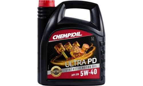 Масло моторное Chempioil Ultra PD 5w40, синтетическое, API SN/CH-4, ACEA C2/C3, универсальное, 5л, арт. CH9719-5