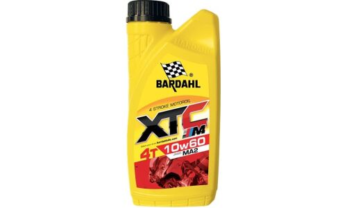 Масло для мотоциклов Bardahl XTC-M 10w60, синтетическое, API SN, JASO MA2, 4-тактное, 1л, арт. 35931