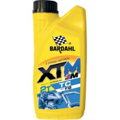 Масло для мотоциклов Bardahl XTM-M 2T, минеральное, API TC, JASO FB, 2-тактное, 1л, арт. 35791