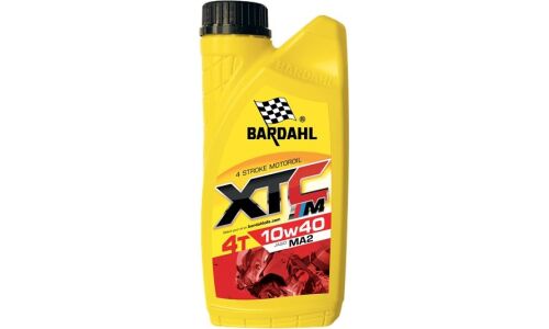 Масло для мотоциклов Bardahl XTC-M 10w40, синтетическое, API SN, JASO MA2, 4-тактное, 1л, арт. 35921