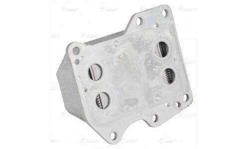 Радиатор масляный для а/м Ford Transit (06-)/(13-)/Peugeot Boxer (06-) 2.2TD (124*114.8*43мм) Luzar, арт. LOc 1001