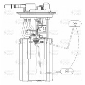 Модуль топливного насоса для а/м Lifan Solano (08-) 1.6i/1.8i STARTVOLT, арт. SFM 1564