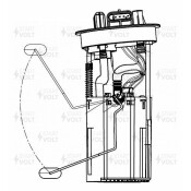 Модуль топливного насоса для а/м Chery Amulet (03-) 1.6i STARTVOLT, арт. SFM 3014