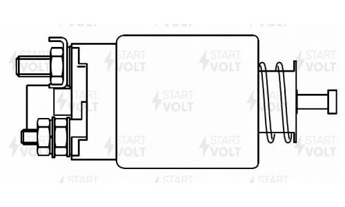 Втягивающее реле стартера Startvolt, арт. VSR 0808
