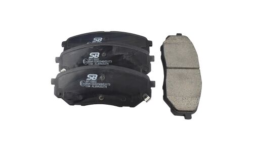Колодки тормозные дисковые SB NAGAMOCHI, передние, комплект на ось (4 шт), арт. BP13002