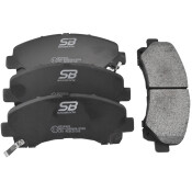 Колодки тормозные дисковые SB NAGAMOCHI, передние, комплект на ось (4 шт), арт. BP20822