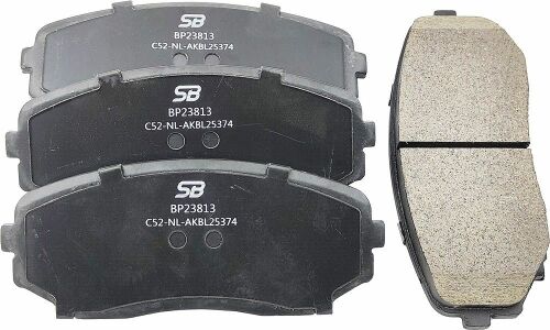 Колодки тормозные дисковые SB NAGAMOCHI, передние, комплект на ось (4 шт), арт. BP23813