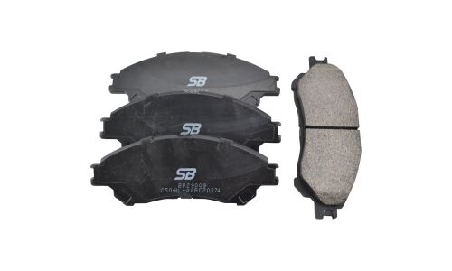 Колодки тормозные дисковые SB NAGAMOCHI, передние, комплект на ось (4 шт), арт. BP29009
