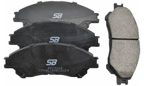 Колодки тормозные дисковые SB NAGAMOCHI, передние, комплект на ось (4 шт), арт. BP29009