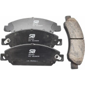 Колодки тормозные дисковые SB NAGAMOCHI, передние, комплект на ось (4 шт), арт. BP52400