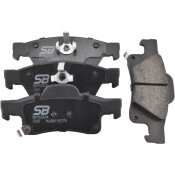 Колодки тормозные дисковые SB NAGAMOCHI, задние, комплект на ось (4 шт), арт. BP52834