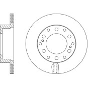 Диск тормозной SB Nagamochi, задний, арт. BR21238T