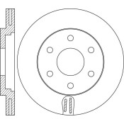 Диск тормозной SB Nagamochi, передний, арт. BR22179T