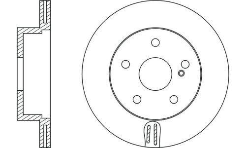 Диск тормозной SB Nagamochi, задний, арт. BR31117T