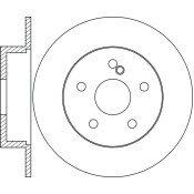 Диск тормозной SB Nagamochi, задний, арт. BR31149