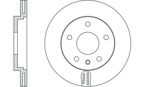 Диск тормозной | зад SB NAGAMOCHI, арт. BR33145