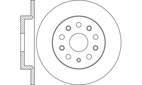 Диск тормозной SB Nagamochi, задний, арт. BR33150