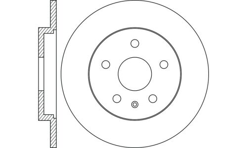 Диск тормозной SB Nagamochi, задний, арт. BR33174