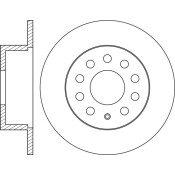 Диск тормозной | зад SB NAGAMOCHI, арт. BR33178
