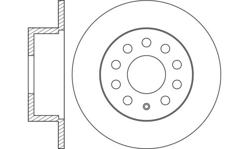 Диск тормозной | зад SB NAGAMOCHI, арт. BR33178