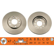 Диск тормозной SB Nagamochi, передний, арт. BR34110T