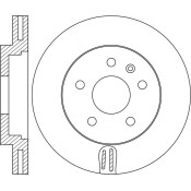 Диск тормозной SB Nagamochi, передний, арт. BR34121T