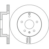 Диск тормозной SB Nagamochi, задний, арт. BR34124T