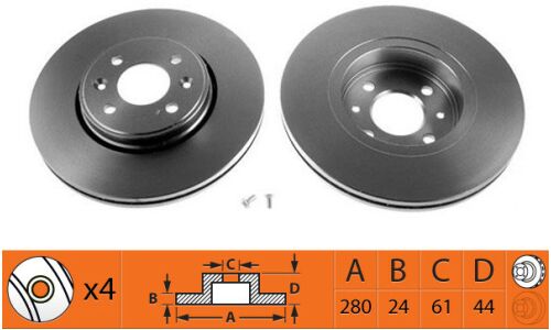 Диск тормозной SB Nagamochi, передний, арт. BR43109T