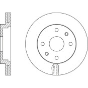 Диск тормозной SB Nagamochi, передний, арт. BR43113T