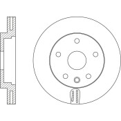 Диск тормозной SB Nagamochi, передний, арт. BR45114T