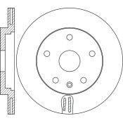 Диск тормозной SB Nagamochi, задний, арт. BR45119T