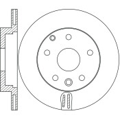 Диск тормозной SB Nagamochi, задний, арт. BR47112T