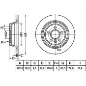Диск тормозной SB Nagamochi, задний, арт. BR51115