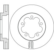 Диск тормозной SB Nagamochi, передний, арт. BR51120T