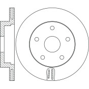 Диск тормозной SB Nagamochi, задний, арт. BR52113T