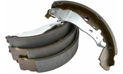 Колодки тормозные барабанные SB NAGAMOCHI, комплект на ось (4 шт), арт. BS43551