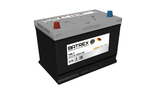 Аккумулятор Batrex Asia Silver 135D31R, 100Ач, CCA 850А, обслуживаемый, арт. 4610082700383