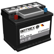 Аккумулятор Batrex Standart L2(H5) L, 62Ач, 550А, необслуживаемый, арт. 4610082700642 Аккумулятор Batrex Standart L2(H5) L, 62Ач, 550А, необслуживаемый, арт. 4610082700642