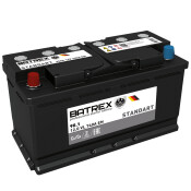 Аккумулятор Batrex Standart L5(H8) L, 90Ач, 740А, необслуживаемый, арт. 4610082700673