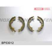 Колодки тормозные барабанные Fenox, комплект на ось (4 шт), арт. BP53012