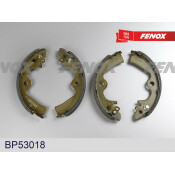 Колодки тормозные барабанные Fenox, комплект на ось (4 шт), арт. BP53018