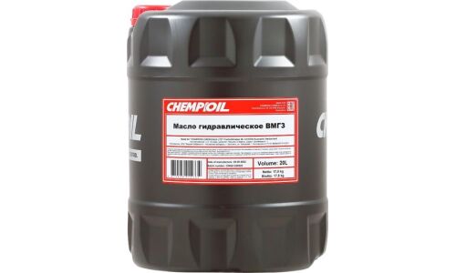 Масло гидравлическое Chempioil ВМГЗ, минеральное, 20л, арт. CH2301-20-E