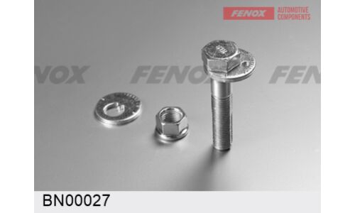 Комплект болта регулировочного (эксцентрика) Fenox BN00027, для Subaru (OEM 901700154) (+гайка, шайба)