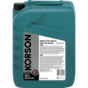 Масло моторное Korson Optimal Performance Motor Oil 10w40, полусинтетическое, API SL/CF, ACEA A3/B3, универсальное, 20л, арт. KS00044