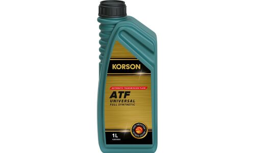 Масло трансмиссионное Korson Universal ATF, синтетическое, универсальное, для АКПП, 1л, арт. KS00051