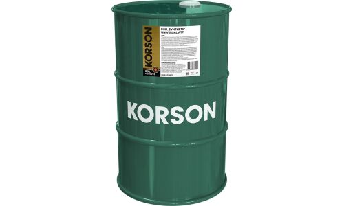 Масло трансмиссионное Korson Universal ATF, синтетическое, универсальное, для АКПП, 60л, арт. KS00055