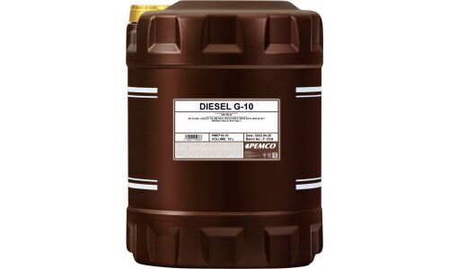 Масло моторное Pemco Diesel G-10 UHPD 5w40, синтетическое, API CI-4/SL, ACEA E4/E7, для дизельного двигателя, 10л, арт. PM0710-10