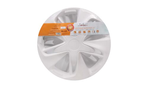 Колпаки на колеса Airline Супер Астра, 15", белые, под карбон, 2 шт, арт. AWCC-15-26